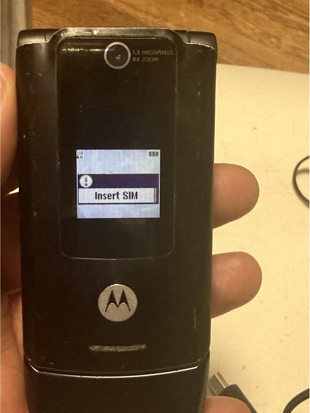 Vintage MOTOROLA W490 ,T-Mobile , Bundle , Working